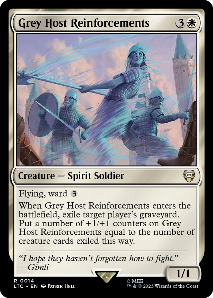 Grey Host Reinforcements [The Lord of the Rings: Tales of Middle-Earth Commander] | Boutique FDB TCG