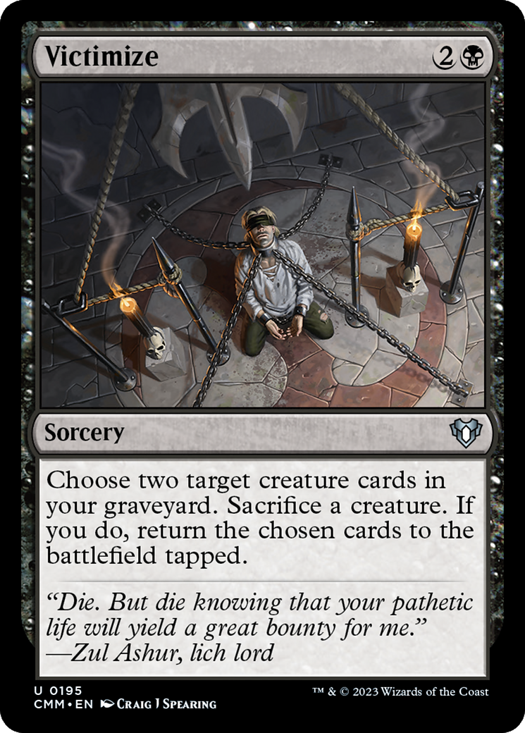 Victimize [Commander Masters] | Boutique FDB TCG