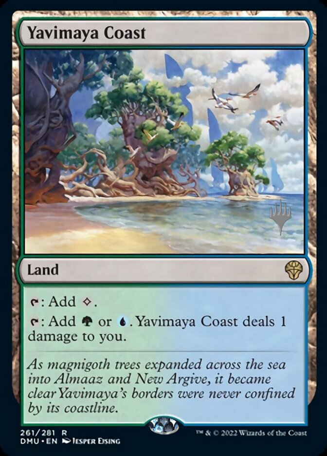 Yavimaya Coast (Promo Pack) [Dominaria United Promos] | Boutique FDB TCG