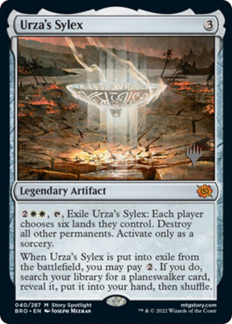 Urza's Sylex (Promo Pack) [The Brothers' War Promos] | Boutique FDB TCG