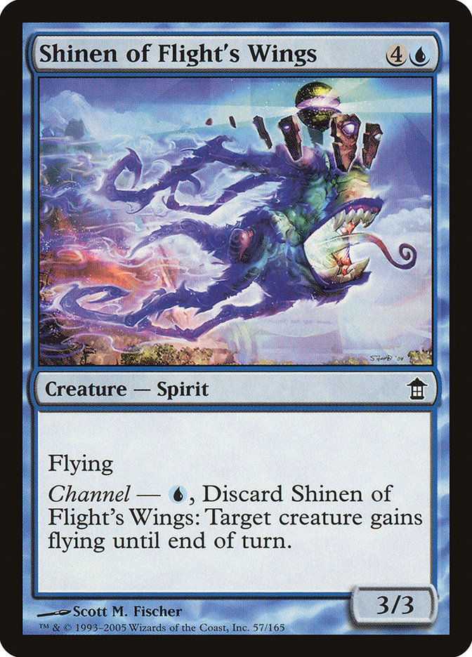 Shinen of Flight's Wings [Saviors of Kamigawa] | Boutique FDB TCG