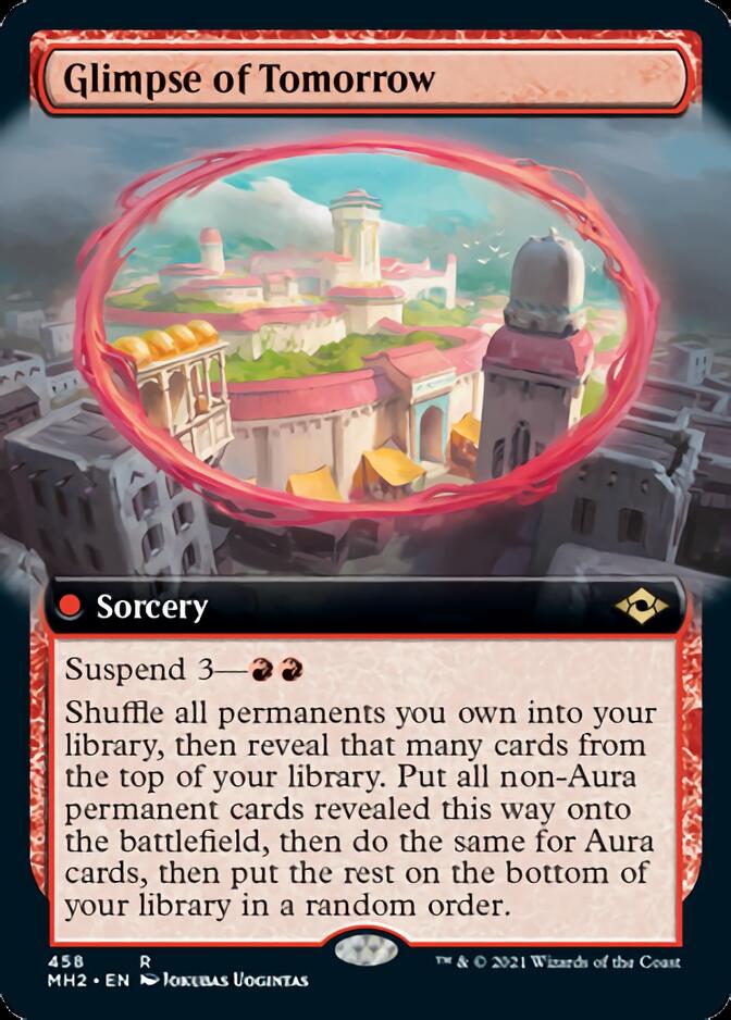 Glimpse of Tomorrow (Extended Art) [Modern Horizons 2] | Boutique FDB TCG