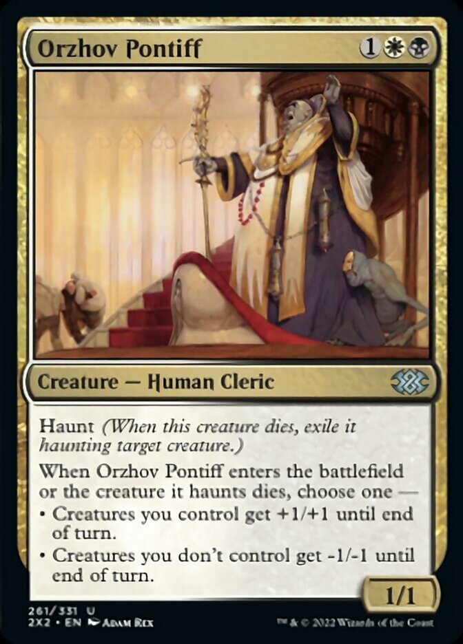 Orzhov Pontiff [Double Masters 2022] | Boutique FDB TCG