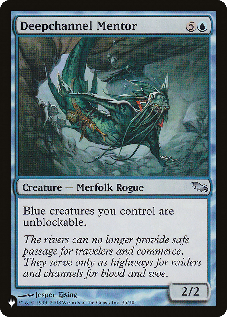Deepchannel Mentor [The List] | Boutique FDB TCG