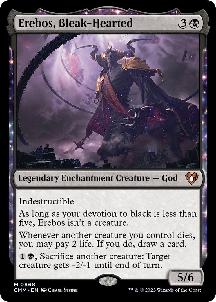 Erebos, Bleak-Hearted [Commander Masters] | Boutique FDB TCG