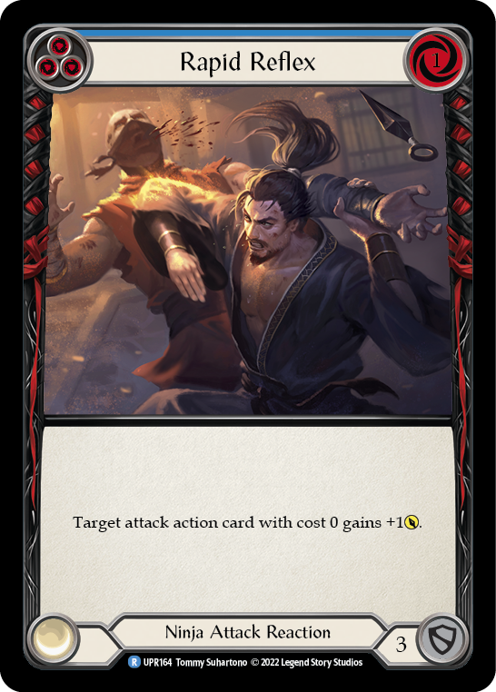 Rapid Reflex (Blue) [UPR164] (Uprising) | Boutique FDB TCG