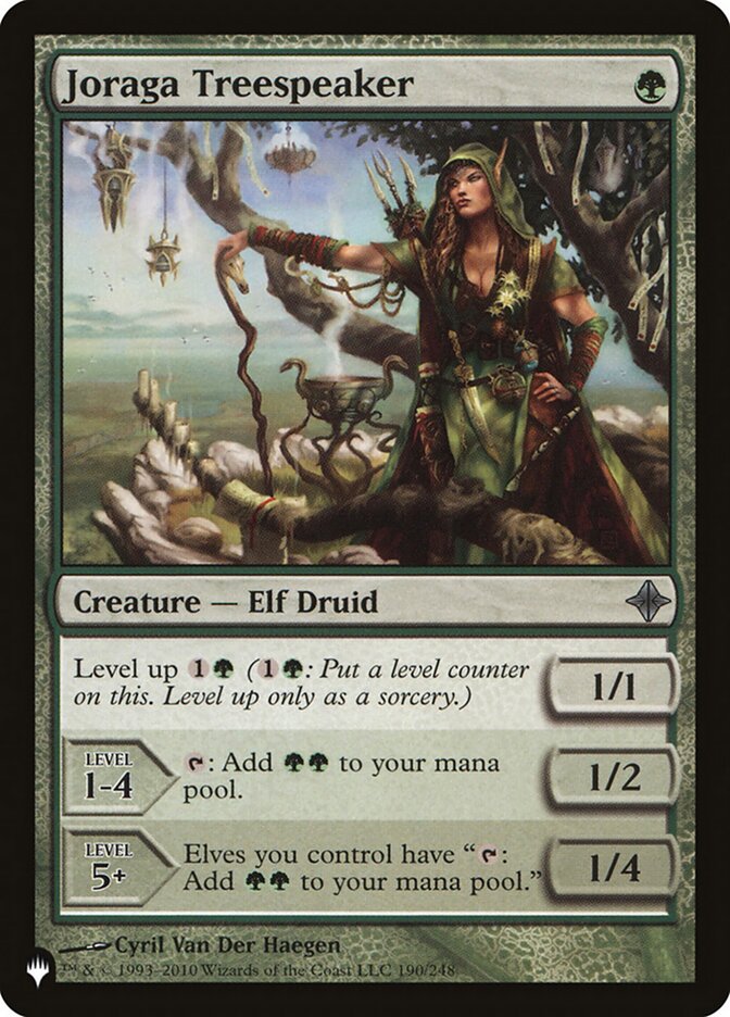 Joraga Treespeaker [The List] | Boutique FDB TCG