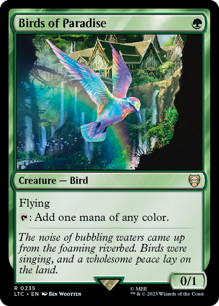 Birds of Paradise [The Lord of the Rings: Tales of Middle-Earth Commander] | Boutique FDB TCG