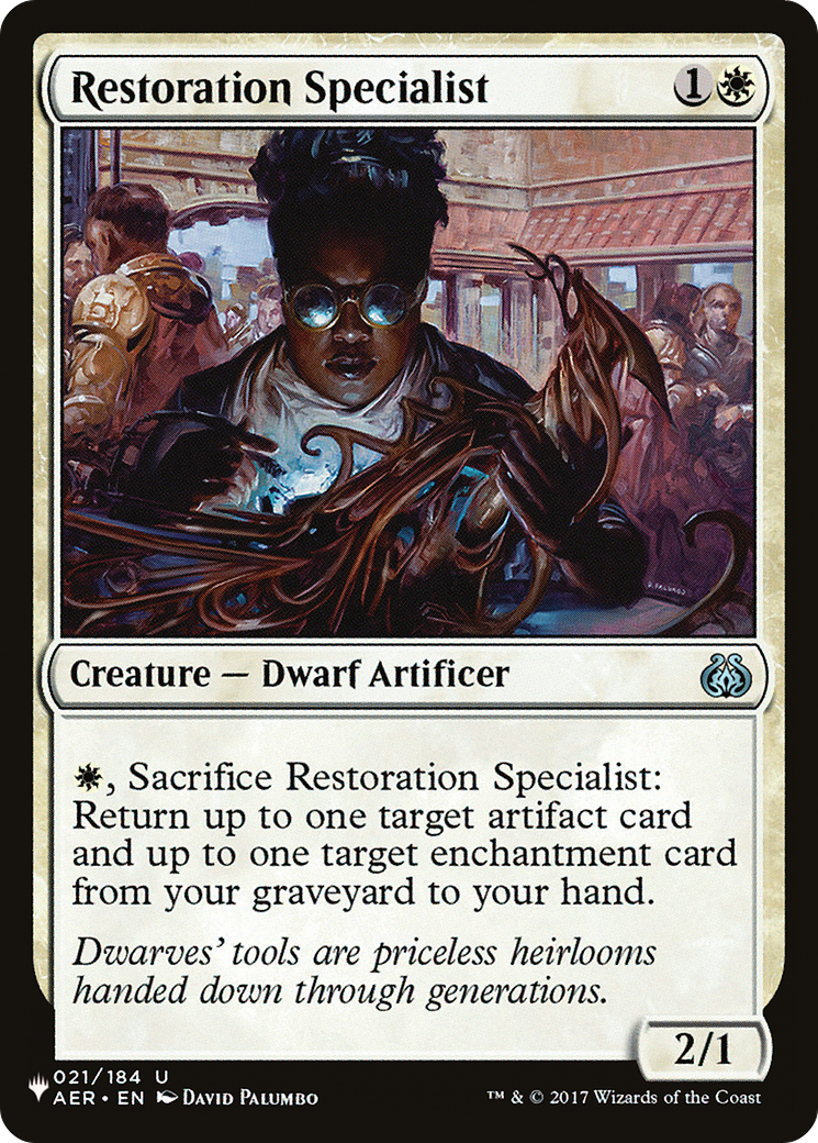 Restoration Specialist [The List Reprints] | Boutique FDB TCG