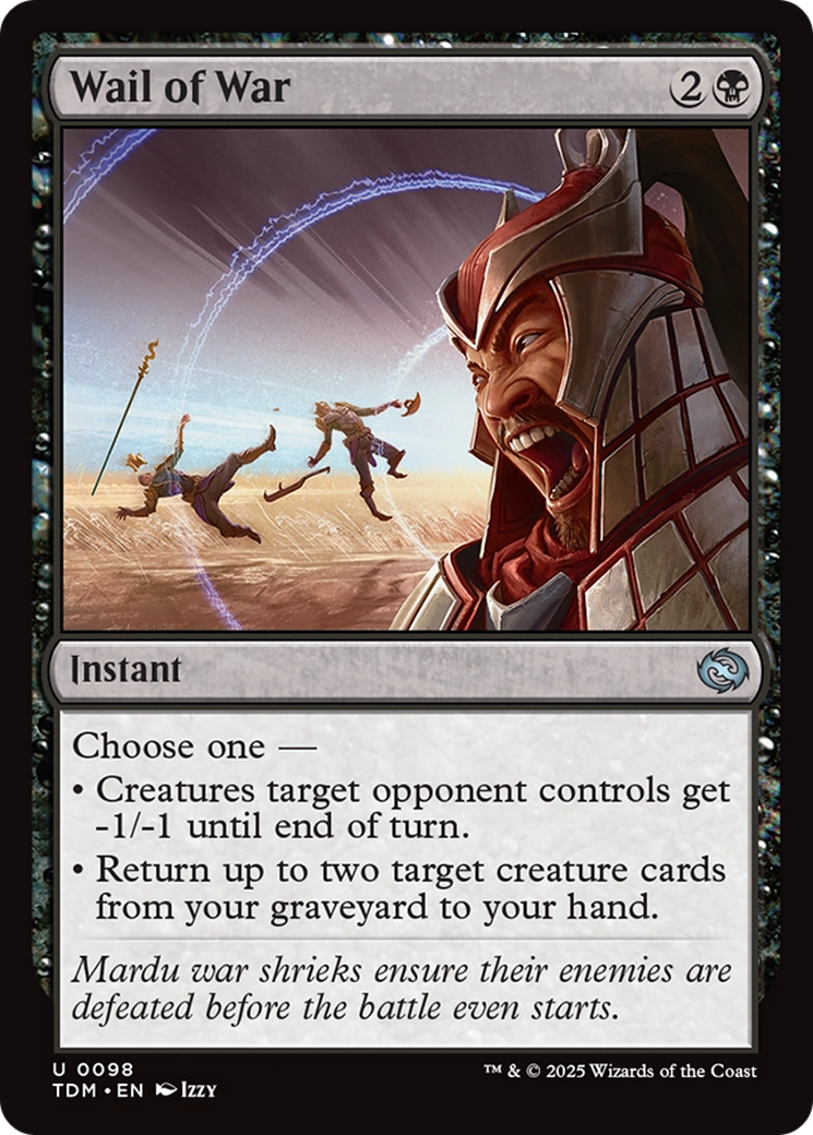 Wail of War [Tarkir: Dragonstorm] | Boutique FDB TCG