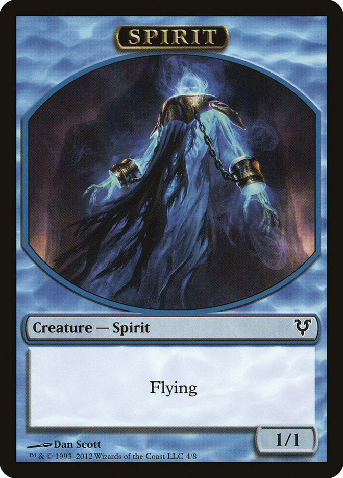 Spirit Token (4/8) [Avacyn Restored Tokens] | Boutique FDB TCG
