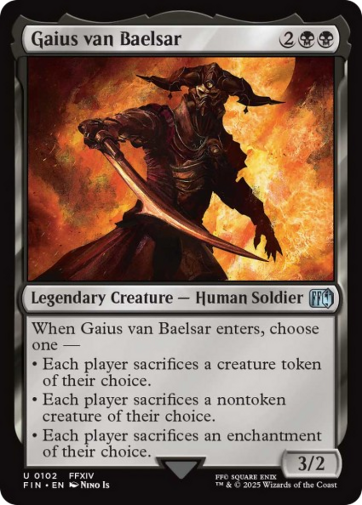 Gaius van Baelsar [FINAL FANTASY] | Boutique FDB TCG