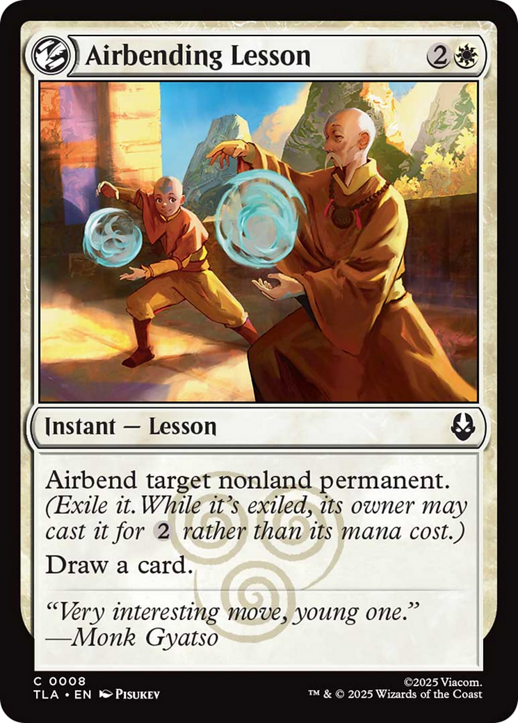 Airbending Lesson [Avatar: The Last Airbender] | Boutique FDB TCG