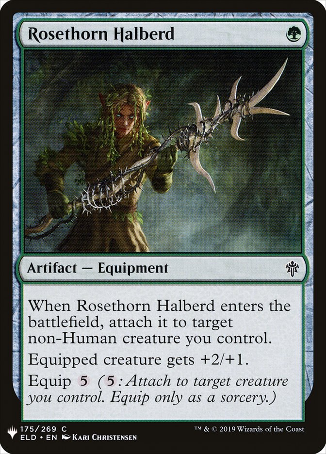 Rosethorn Halberd [Mystery Booster] | Boutique FDB TCG