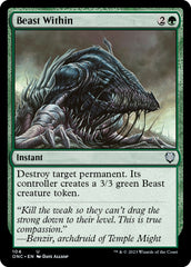 Beast Within [Phyrexia: All Will Be One Commander] | Boutique FDB TCG