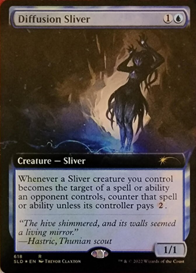 Diffusion Sliver (Extended Art) [Secret Lair Drop Promos] | Boutique FDB TCG