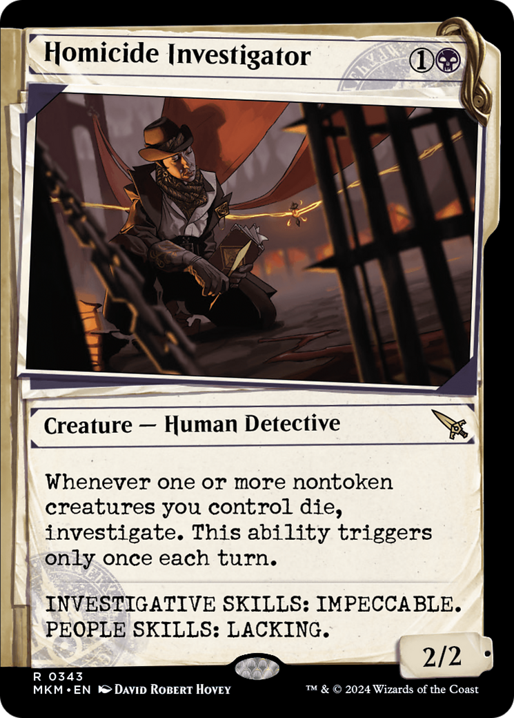 Homicide Investigator (Showcase) [Murders at Karlov Manor] | Boutique FDB TCG