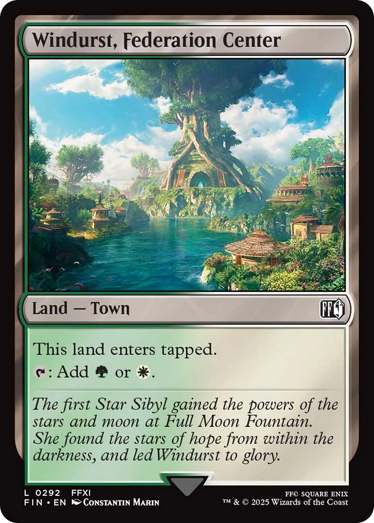 Windurst, Federation Center [FINAL FANTASY] | Boutique FDB TCG