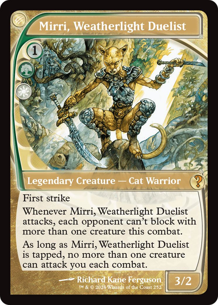 Mirri, Weatherlight Duelist (Future Sight) [Mystery Booster 2] | Boutique FDB TCG