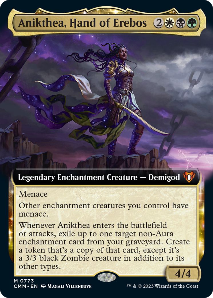 Anikthea, Hand of Erebos (Extended Art) [Commander Masters] | Boutique FDB TCG