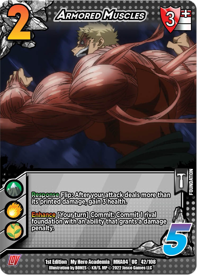 Armored Muscles [League of Villains] | Boutique FDB TCG