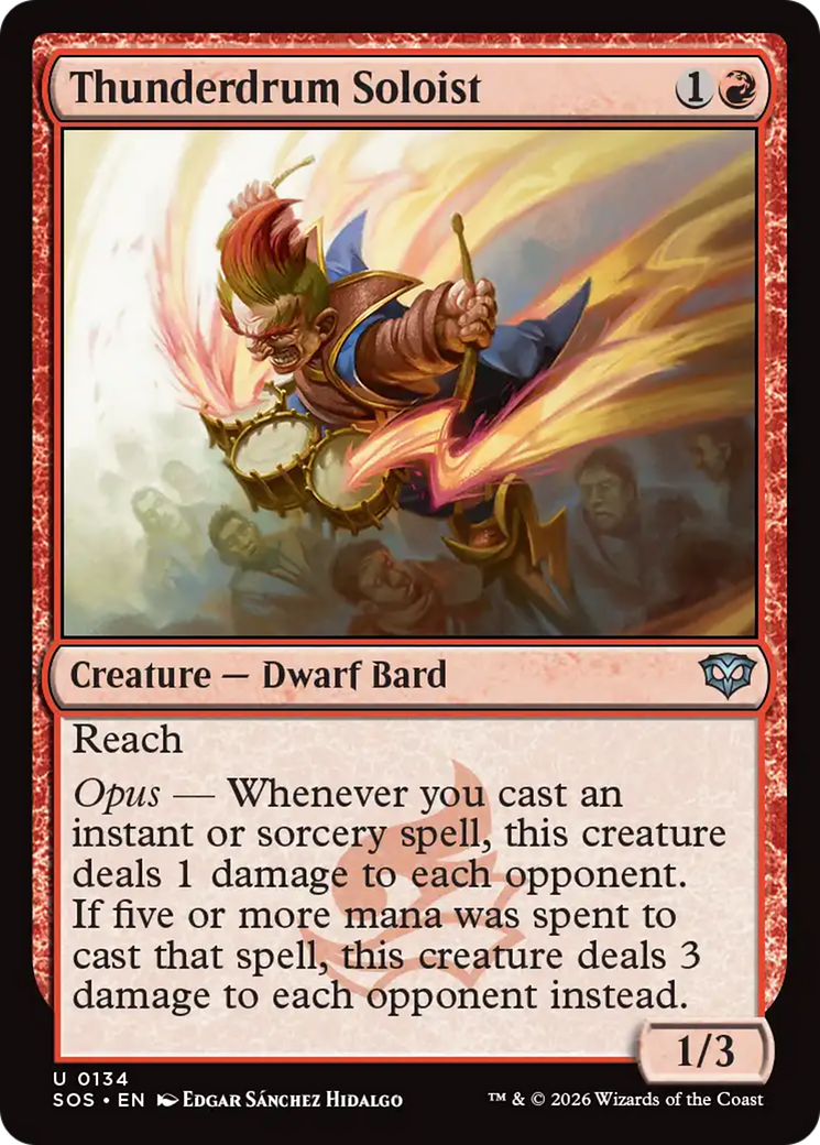 Thunderdrum Soloist [Secrets of Strixhaven] | Boutique FDB TCG