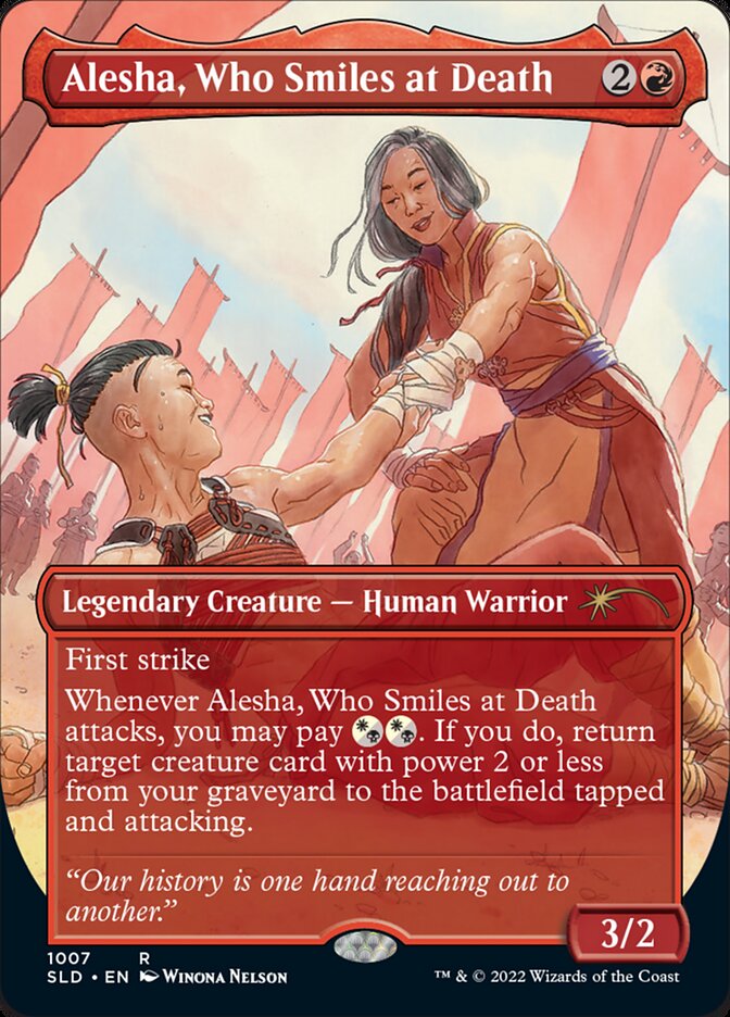 Alesha, Who Smiles at Death [Secret Lair Drop Series] | Boutique FDB TCG