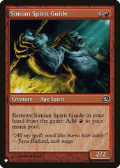 Simian Spirit Guide [The List] | Boutique FDB TCG