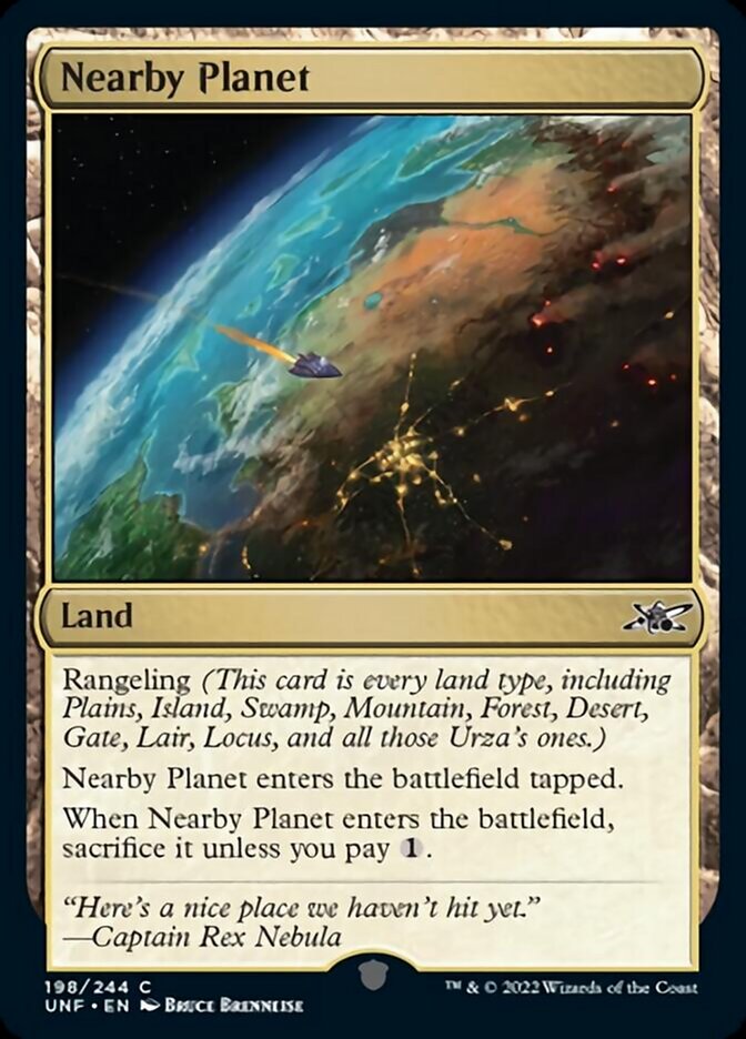 Nearby Planet [Unfinity] | Boutique FDB TCG