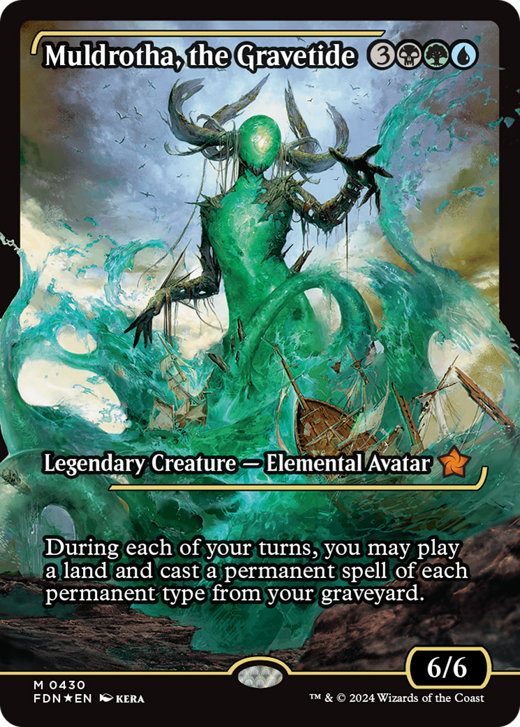 Muldrotha, the Gravetide (Showcase) [Foundations] | Boutique FDB TCG