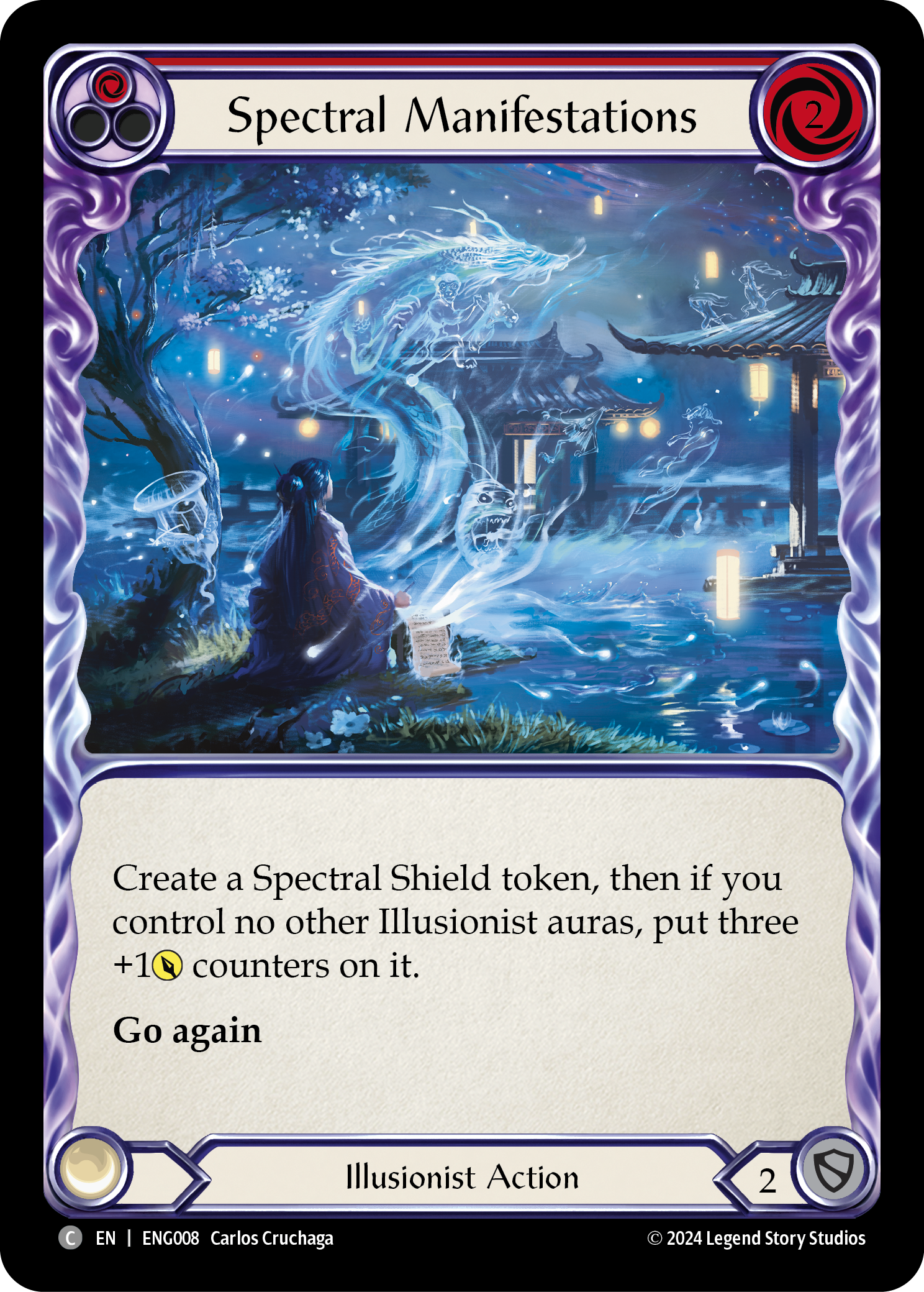 Spectral Manifestations [ENG008] (Part the Mistveil Enigma Blitz Deck) | Boutique FDB TCG