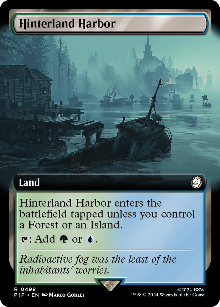 Hinterland Harbor (Extended Art) [Fallout] | Boutique FDB TCG