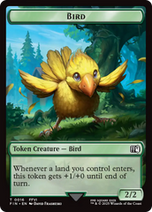 Bird (0016) // Wizard (0014) Double-Sided Token [FINAL FANTASY Tokens] | Boutique FDB TCG