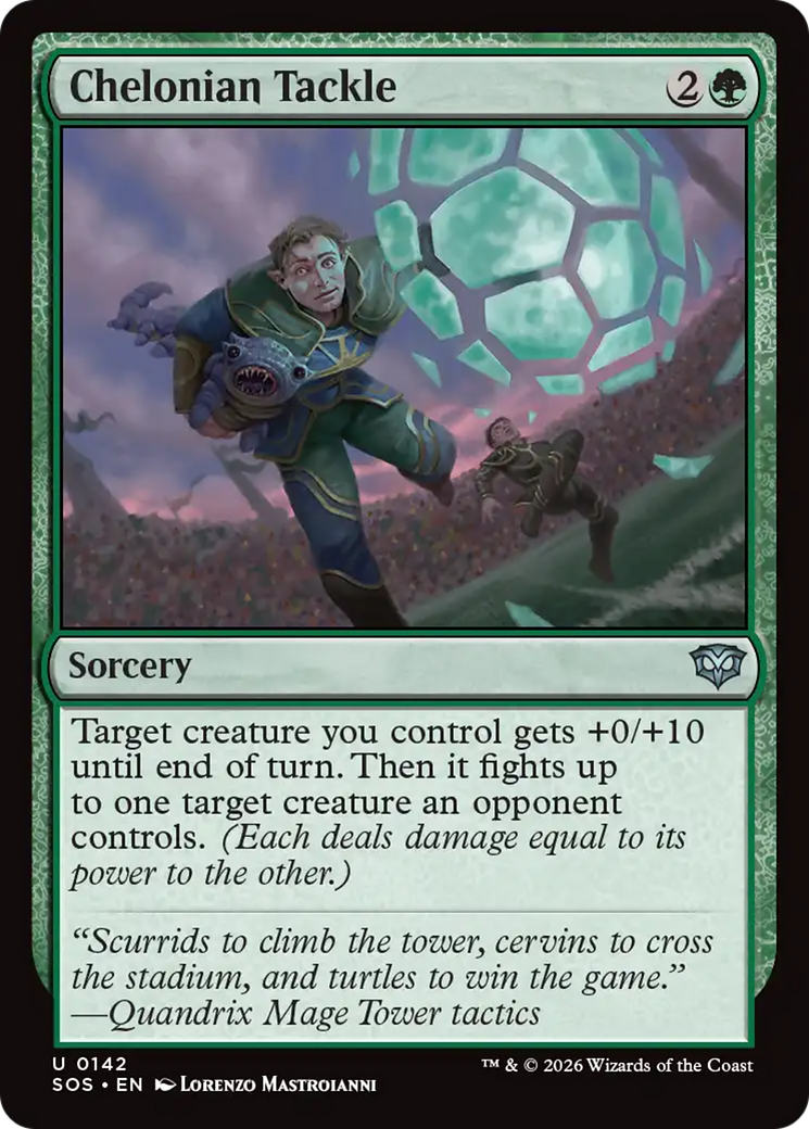 Chelonian Tackle [Secrets of Strixhaven] | Boutique FDB TCG