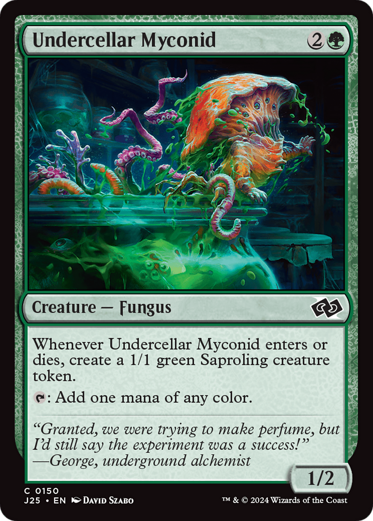 Undercellar Myconid [Foundations Jumpstart] | Boutique FDB TCG