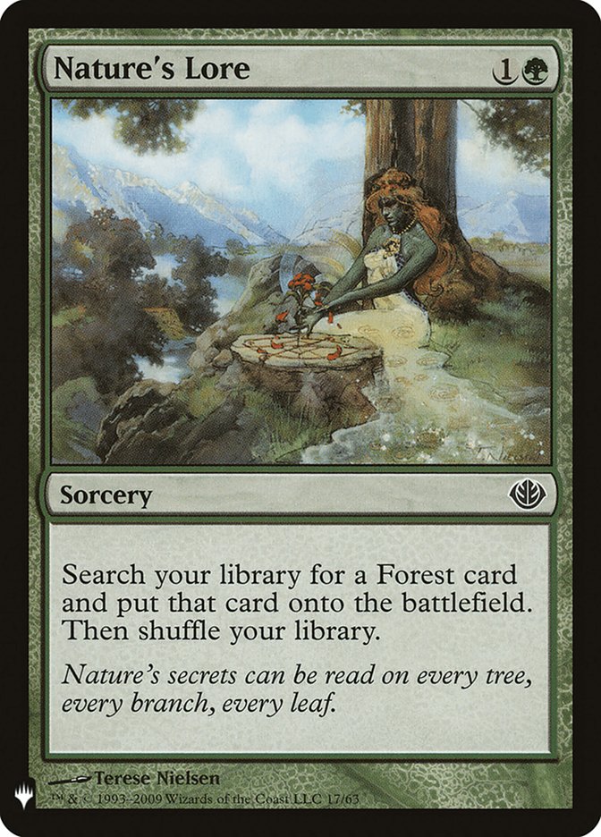 Nature's Lore [Mystery Booster] | Boutique FDB TCG