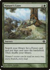 Nature's Lore [Mystery Booster] | Boutique FDB TCG