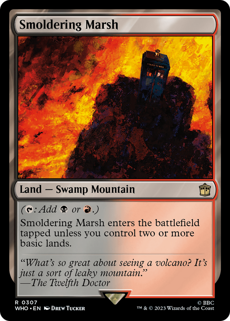 Smoldering Marsh [Doctor Who] | Boutique FDB TCG