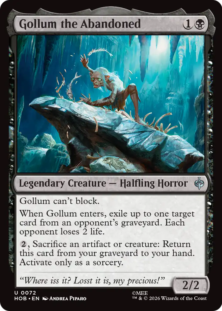 Gollum the Abandoned [The Hobbit] | Boutique FDB TCG