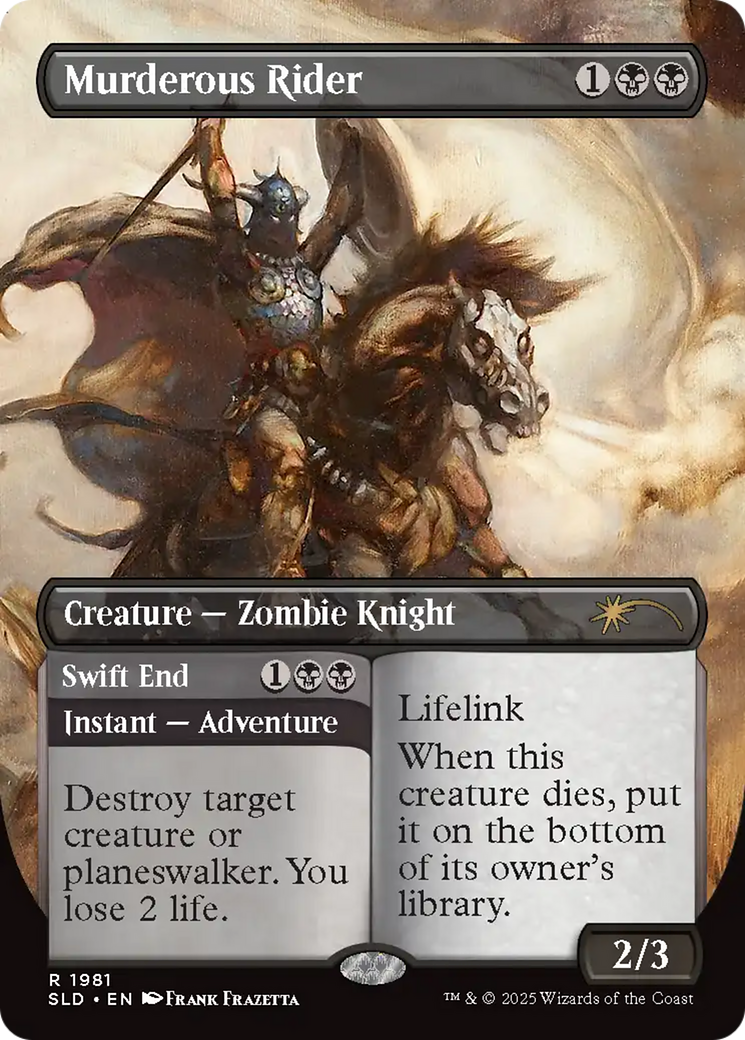 Murderous Rider (1981) [Secret Lair Drop Series] | Boutique FDB TCG
