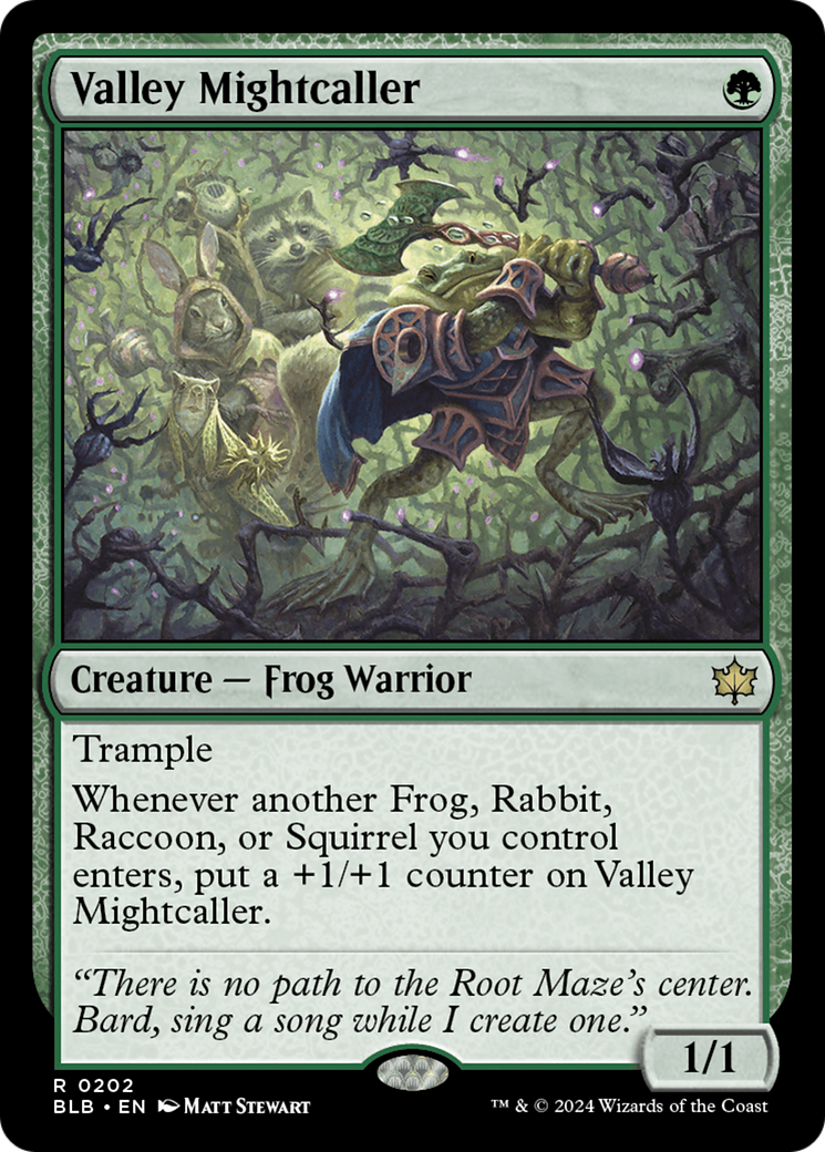 Valley Mightcaller [Bloomburrow] | Boutique FDB TCG