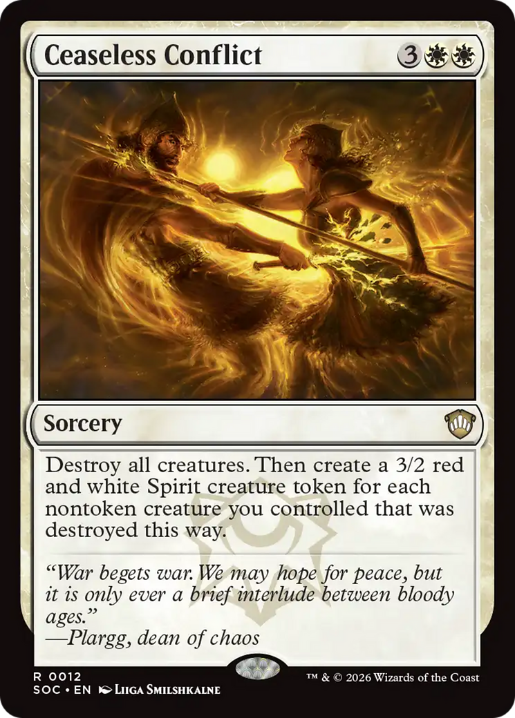 Ceaseless Conflict [Secrets of Strixhaven Commander] | Boutique FDB TCG