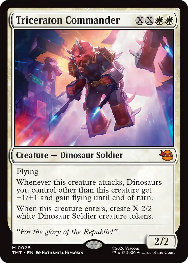 Triceraton Commander [Teenage Mutant Ninja Turtles] | Boutique FDB TCG