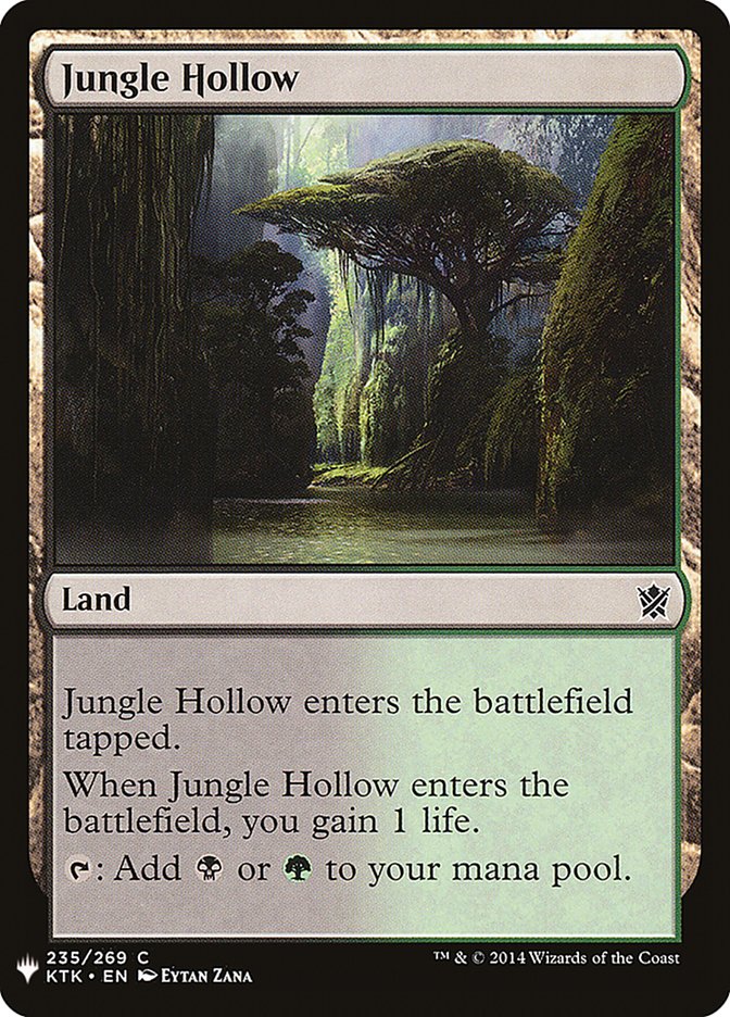 Jungle Hollow [Mystery Booster] | Boutique FDB TCG