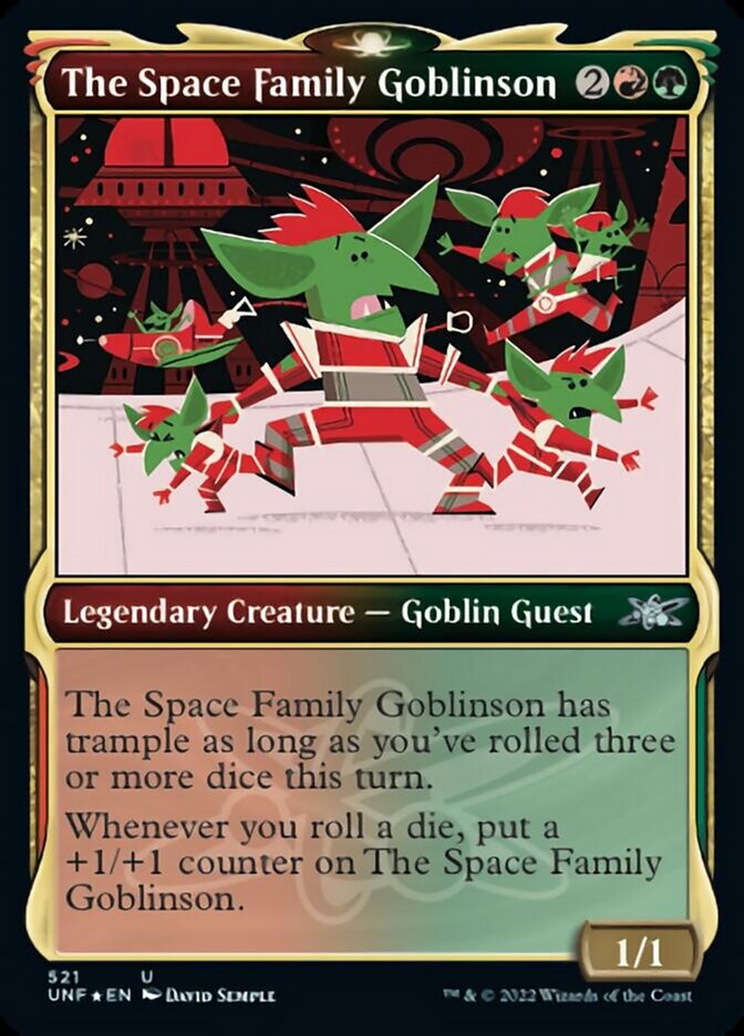 The Space Family Goblinson (Showcase) (Galaxy Foil) [Unfinity] | Boutique FDB TCG