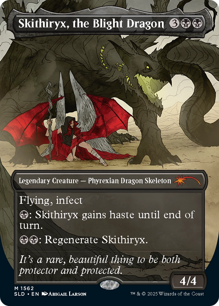 Skithiryx, the Blight Dragon (Rainbow Foil) [Secret Lair Drop Series] | Boutique FDB TCG