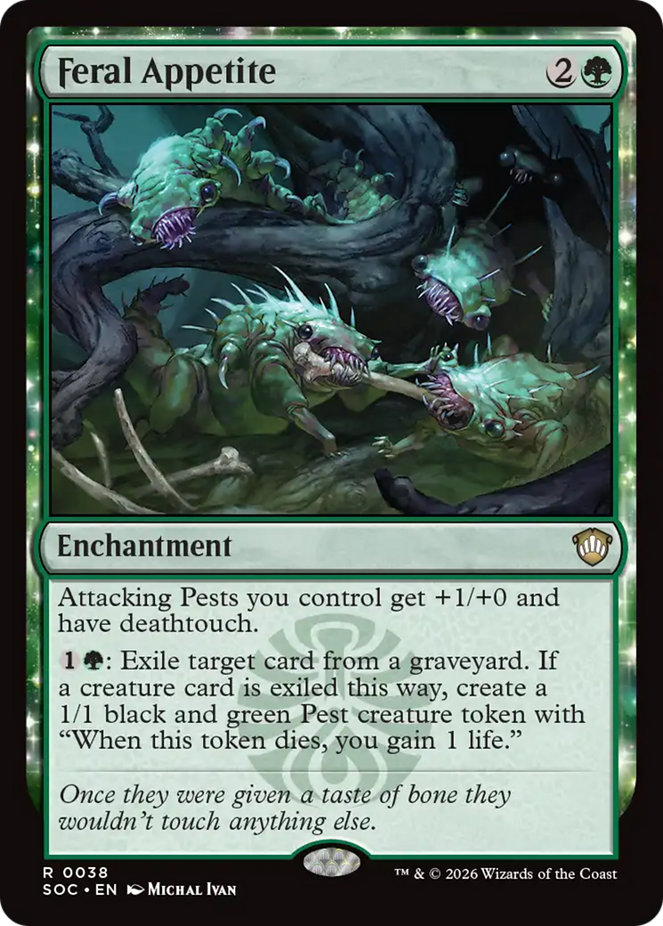Feral Appetite [Secrets of Strixhaven Commander] | Boutique FDB TCG