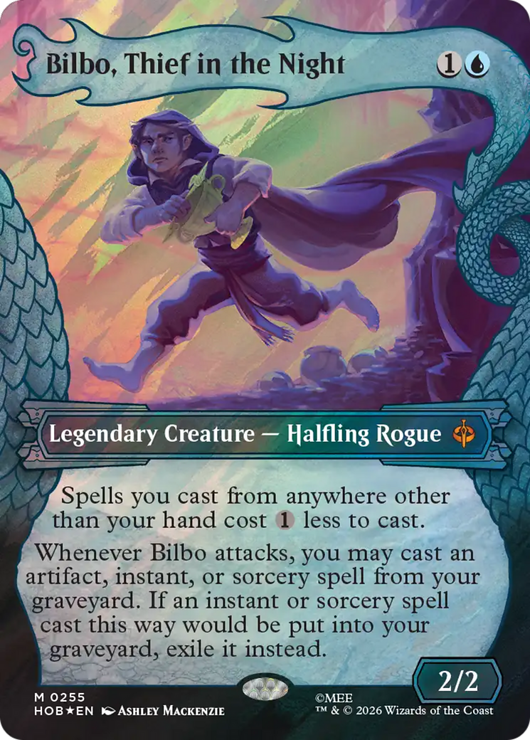 Bilbo, Thief in the Night (Showcase) (Surge Foil) [The Hobbit] | Boutique FDB TCG