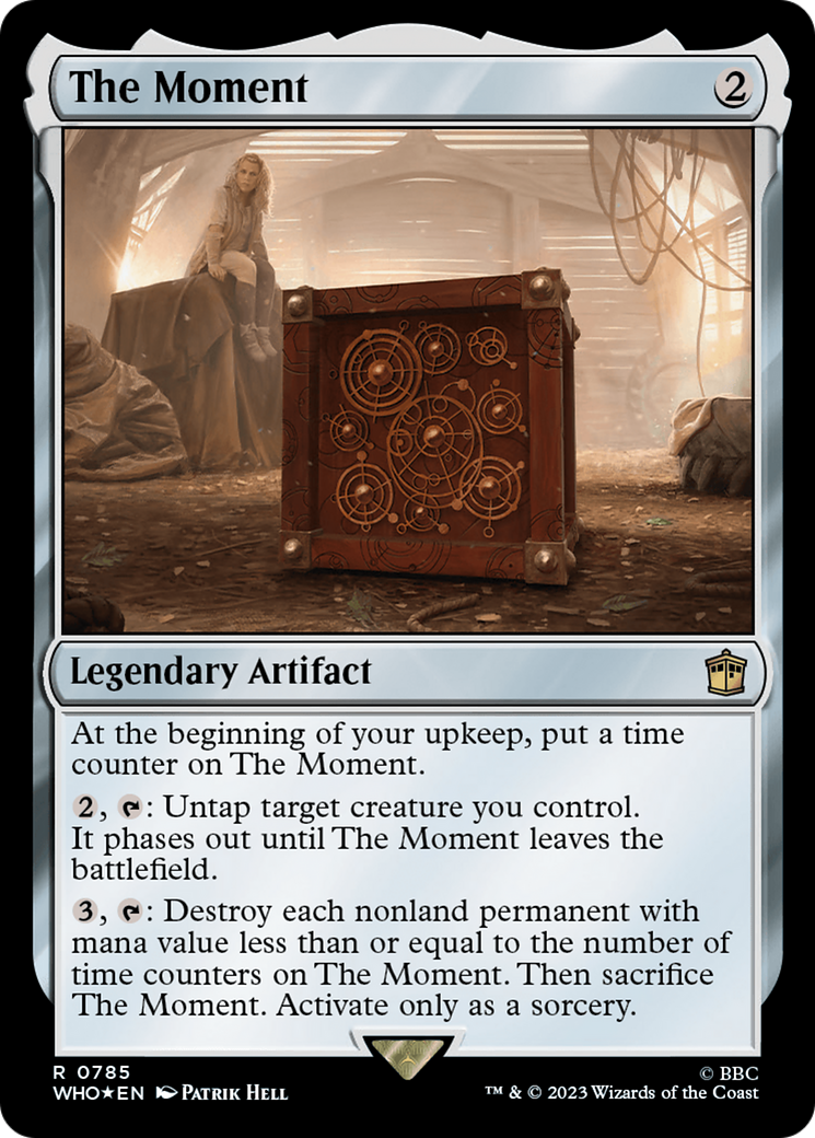 The Moment (Surge Foil) [Doctor Who] | Boutique FDB TCG