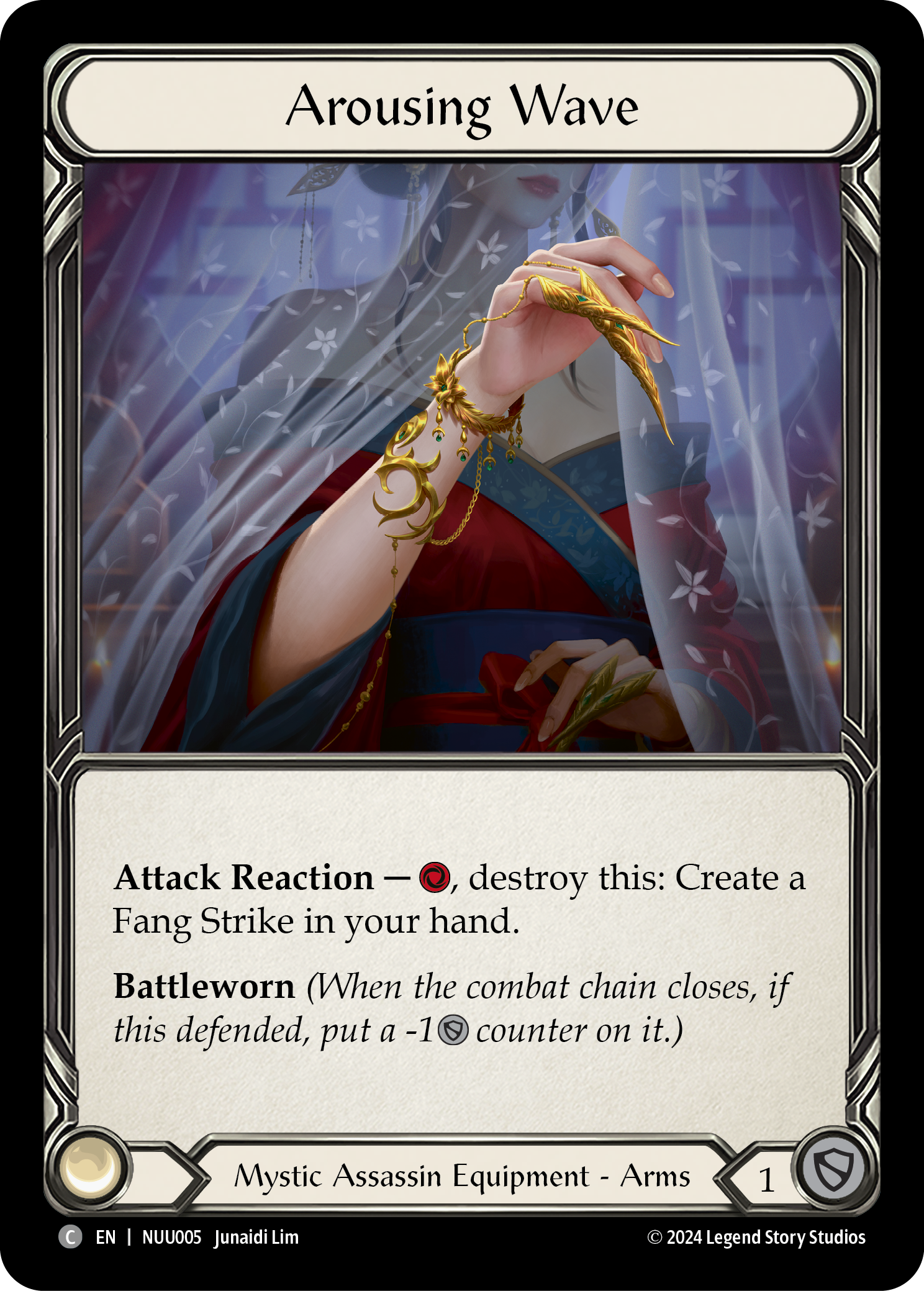 Arousing Wave [NUU005] (Part the Mistveil Nuu Blitz Deck) | Boutique FDB TCG